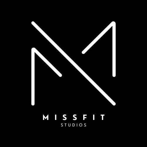 Missfit Studios logo. Boudoir, Swimwear, and Fashion photography.