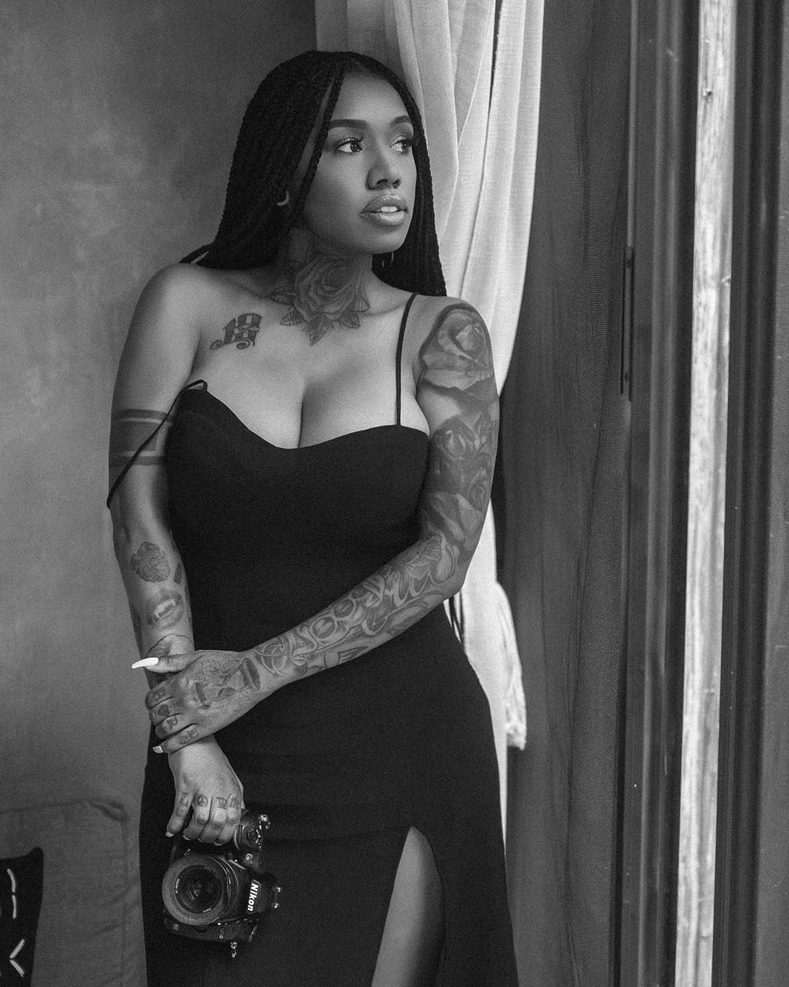 About Nina LaRose Lead Photographer for Missfit Studios Boudoir Photography Sessions.